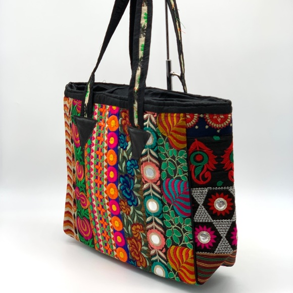 Bohemian Style Large Tote - Picture 3 of 7